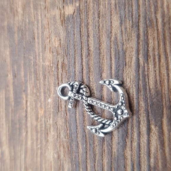 anchor‎ pendant charm Sterling P133